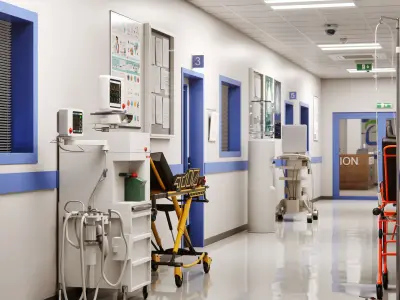 Archinteriors for UE vol 14 - hospital scene 3D model