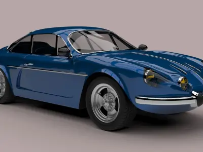 ALPINE A 110 --- 1962 - 1977 3D model