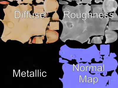 Charming Alpaca Plush model pack Low-poly 3D model