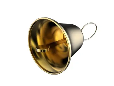 Christmas Tree Decoration Bells Collection 3D model