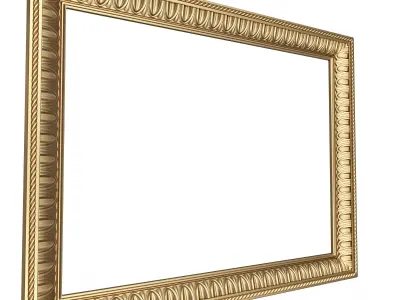 Classic Frame 035 Low-poly 3D model