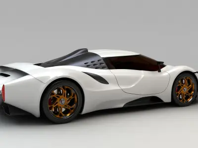 Anaconda GT - 3v3 3D model