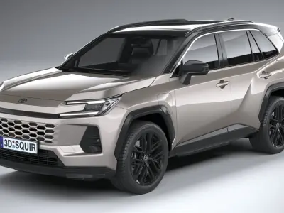 Toyota RAV4 2026 3D model