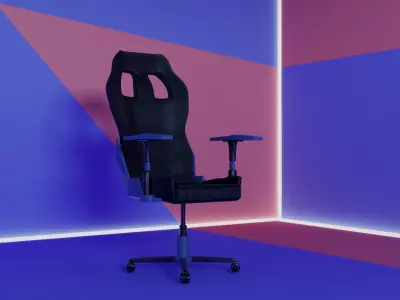 Chair racing office 3D model