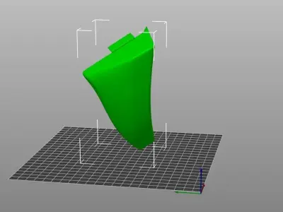 Front mudguard part for suzuki grand vitara 3D print model