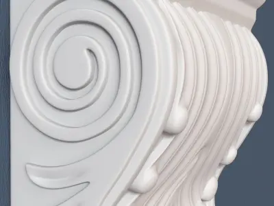 Decorative Corbel 3D model 19
