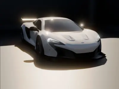 McLaren P1 - MP4-C Liberty Walk 3D model