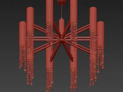 Safi chandelier 3D model