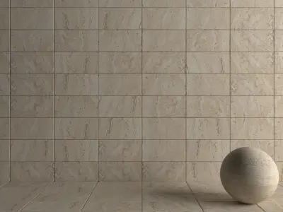 Stone Wall Tiles Antico Sand 30x60 Set 2 Texture