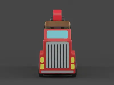 Wooden Toy 3D model buy