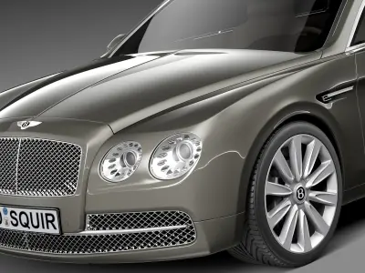 Bentley Flying Spur 2014 3D model