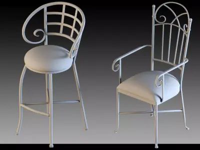 60- classic Chairs- Vol 02 3D model