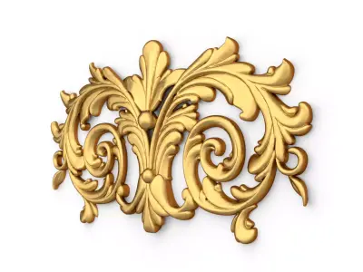 carved classic decorative ornament cnc 3d printing stl 56 3D print model