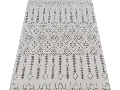 Rug Set 1249 3D model
