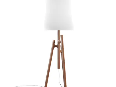 Lockeland Tripod Floor Lamp 3D model