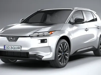 Subaru Solterra EV 2026 3D model