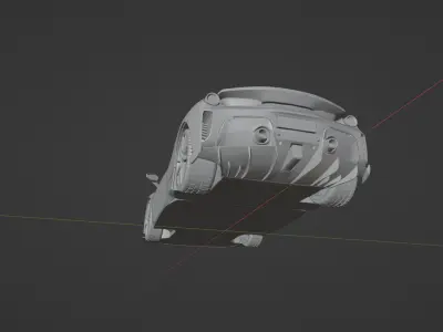 Ferrari 488 Pista 3D print model