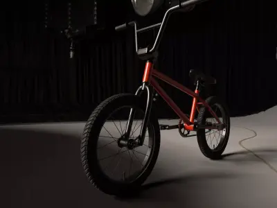 Freestyle BMX  3D model