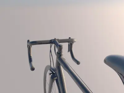 bike-bike bicycle in sky 3D model