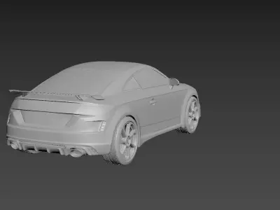 Audi TT 2021 Body For Print 3D print model