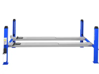 4 Post Car Lift 3D model