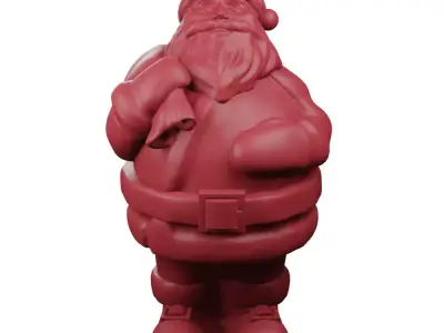 Santa Claus Pere Noel 3D print model