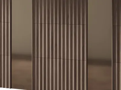 Decorative V60 Wall Panels 3D model