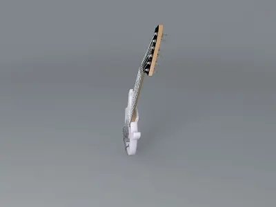 Buddy Blaze custom guitar Free 3D model