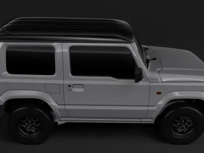 Suzuki Jimny XG 2020 3D model