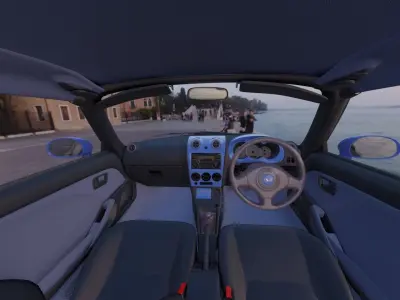 Daihatsu Copen Low-poly 3D model