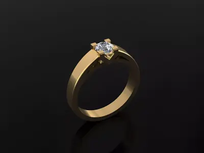 Engagement Rings 47 - 60 size 3D print model
