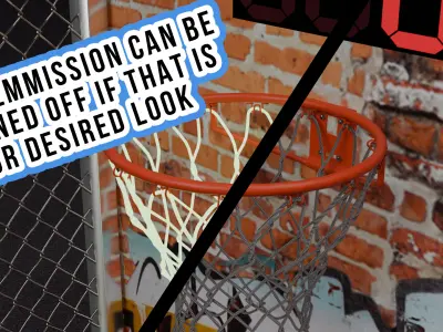 Urban Arcade Basketball Game 3D model