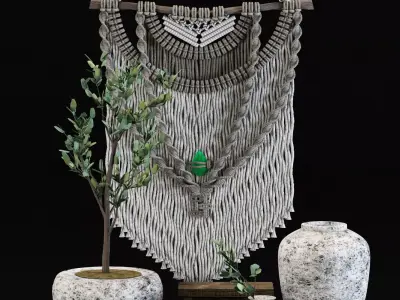 Decorative Set 04 3D model