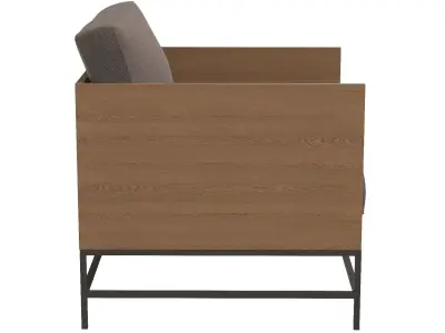 Girona Arm Chair 3D model