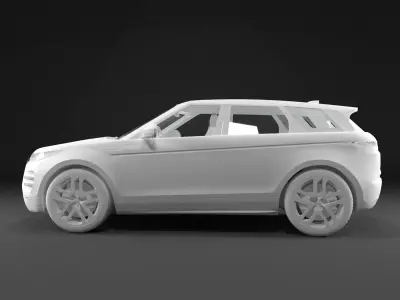 luxury car 3d model vol04 3D model