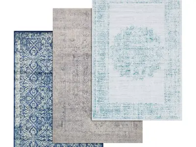 Rug Set 1856 3D model