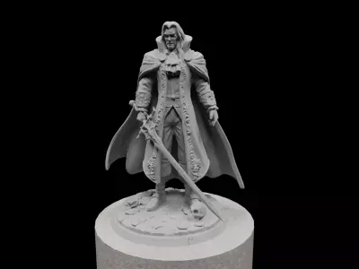 The Crimson Regent 3d print 3D print model