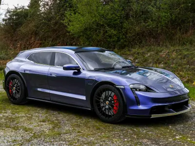 Porsche Taycan Turbo S Cross Turismo 3D model