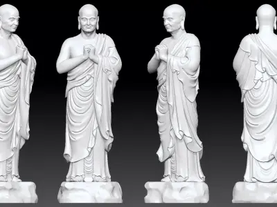 Venerable Maha-Kasyapa  3D print model