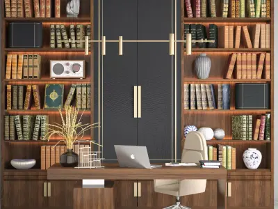 Work Space 2 3D model