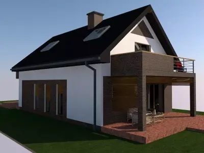 house building PLA file 3D model