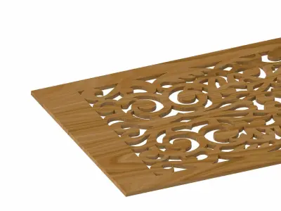 Decorative panel STL 3D model 24