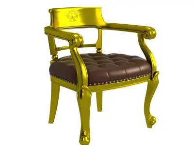 Classic Chair  Free 3D print model