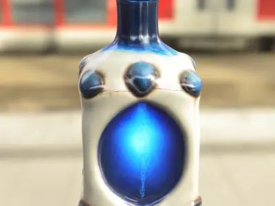 Voidheart Mana Flask  3D model