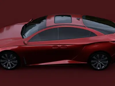 Generic SportSedan 2020 3D model