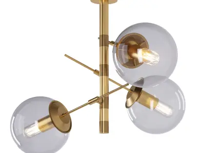 Chandelier LV SKU 5552 Free 3D model