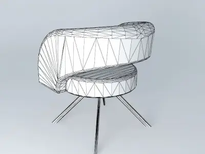 Modern armchair Free 3D model