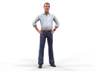 N1 Top Gear TV show Jeremy Clarkson 3D print model