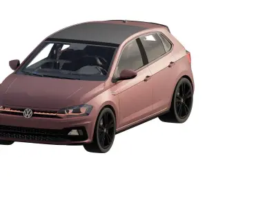 VW POLO GTI 3D model