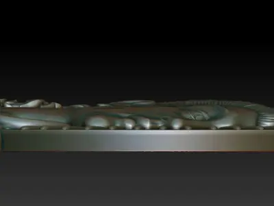 St Anthony of Padua 3D print model